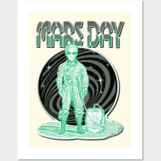 Mars Day at Olympus Mons Posters and Art